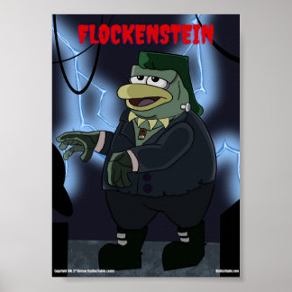 Poster Chamada de Pássaro x Monstros Clássicos