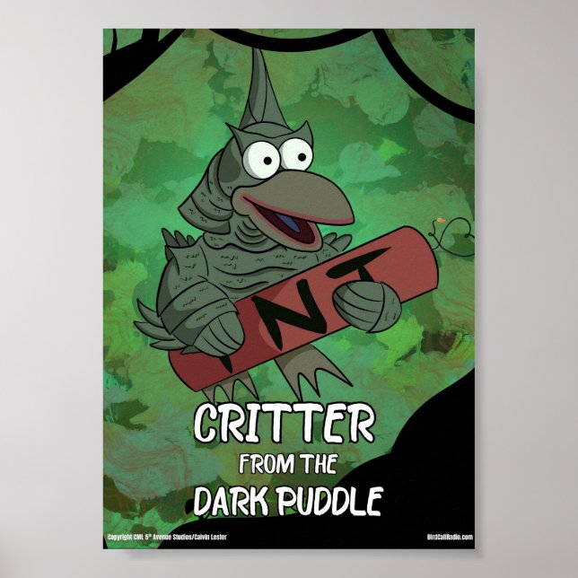 Poster Chamada de Pássaro x Monstros Clássicos - Bicho  (Frente)