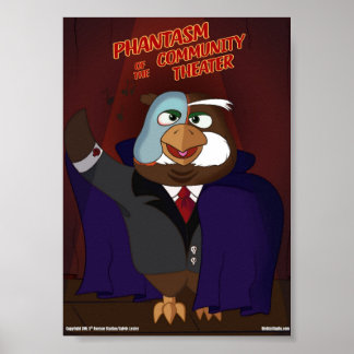 Poster Chamada de Pássaro x Monstros Clássicos - Fantasma