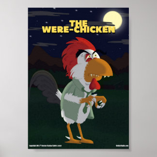 Poster Chamada de Pássaro x Monstros Clássicos - Galochic