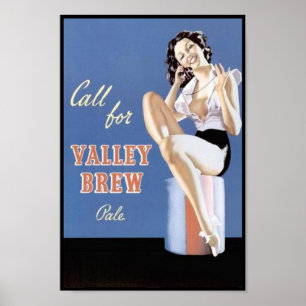 Poster Chamada para o Vale Brew Pale
