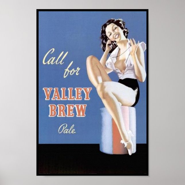 Poster Chamada para Valley Brew Pale (Frente)