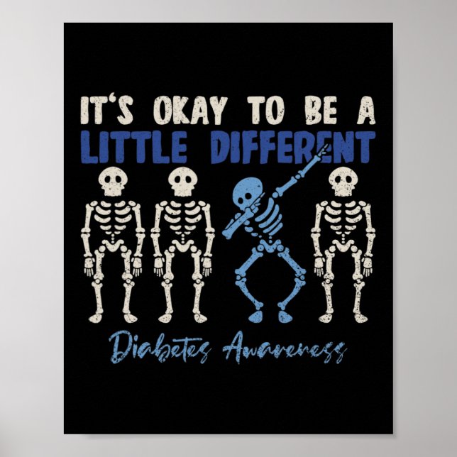 Poster Chamada Skeleton T1d Guerreiro de Sensibilização p (Frente)