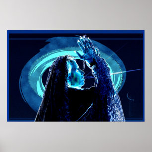 Poster Chamadas da mulher adulta para a paz