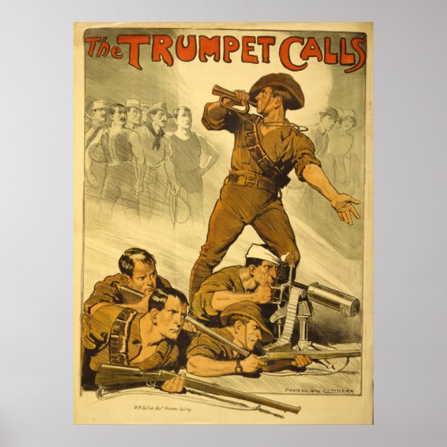 Poster Chamadas de Trompete (Frente)