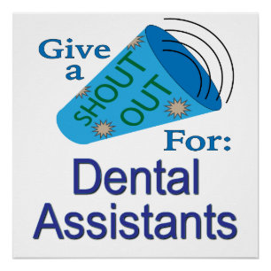 Póster Chamado para Assistentes Dentários