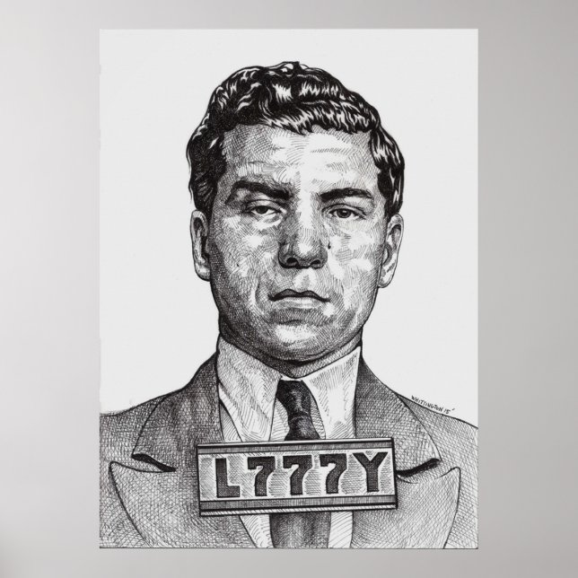 Poster Chamam-Me Lucky Luciano (Frente)