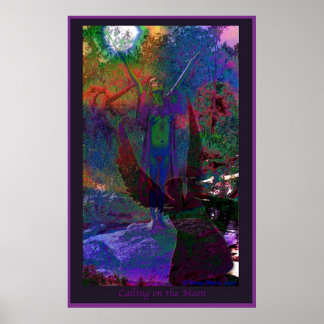 Póster Chamando a Lua