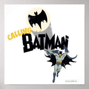 Poster Chamando o Batman Graphic