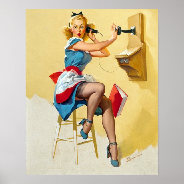 Póster Chamando o pino para cima (Frente)