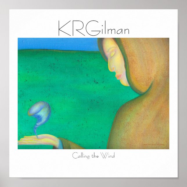 Póster Chamando o Vento (Frente)