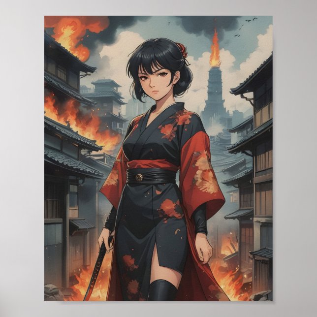 Poster chamas da resolução 4 (Frente)