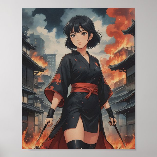 Poster chamas de resolução (Frente)