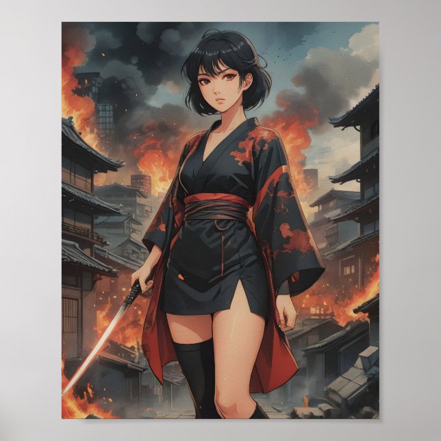 Poster chamas de resolução 2 (Frente)