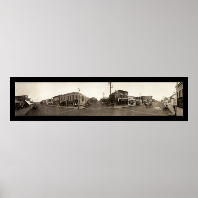 Póster Chamberlain SD Panview Foto 1907 (Frente)
