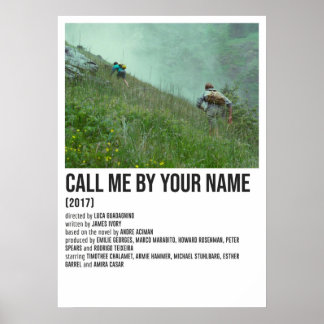 Poster CHAME-ME PELO SEU NOME, montanhas