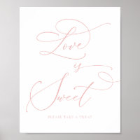 Champagne Bege Rosa Amor é Doce Barra de Sobremesa