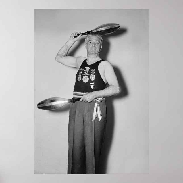 Poster Champion Swinger, anos 30 (Frente)