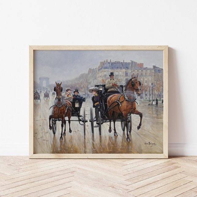 Poster Champs-Élysées | Jean Béraud (Criador carregado)