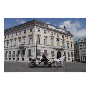 Póster Chancelaria Federal Austríaca em Ballhausplatz