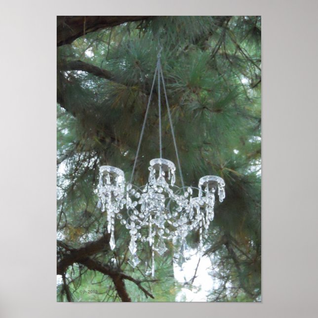 Poster Chandelier de Casamento Externo nos Pinheiros (Frente)