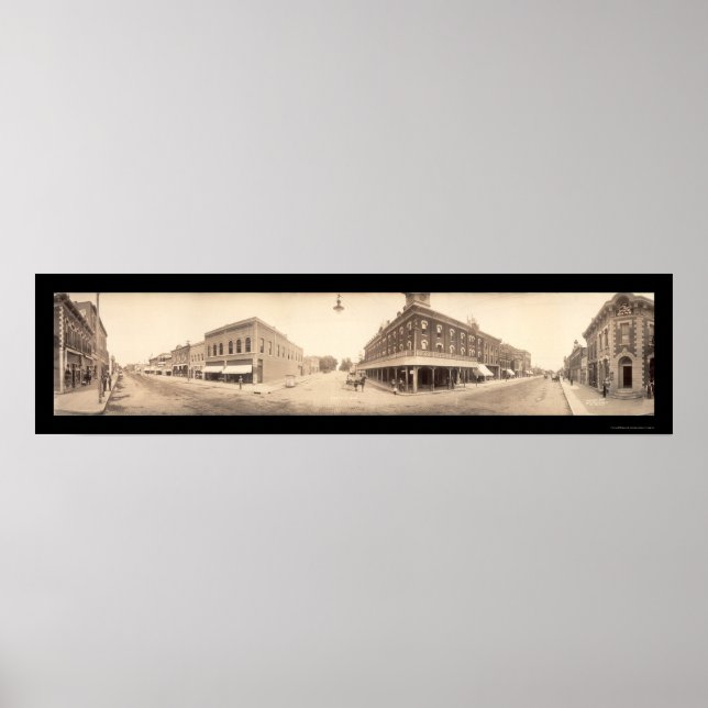 Póster Chanute, Kansas Photo 1909 (Frente)