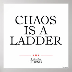 Poster Chaos Is A Ladder