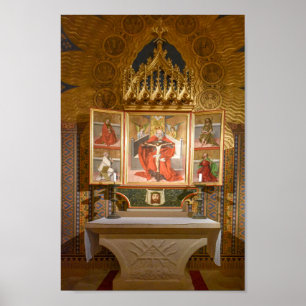 Poster Chapel Altar, Igreja Matthias, Budapeste, Hungria