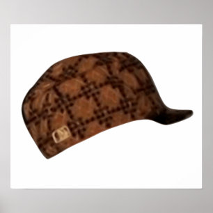 Poster Chapéu Meme de Scumbag Steve