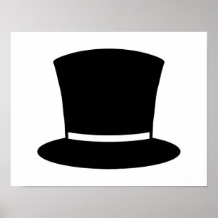 Póster Chapéu preto