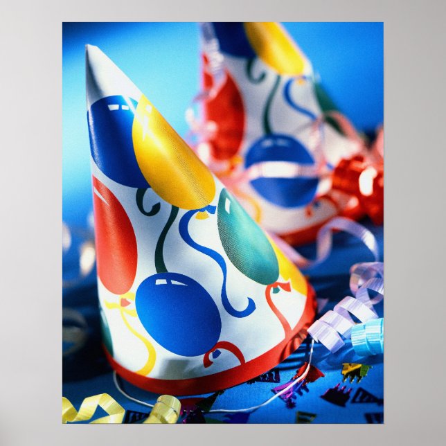 Póster Chapéus de Festa (Frente)