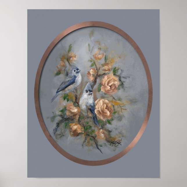 Poster Chapim-de-penacho 11x14" (Frente)