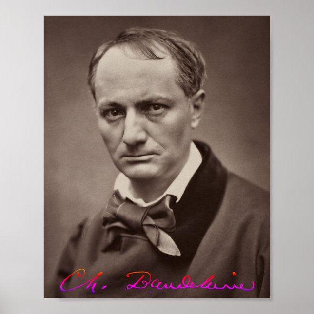 Poster Charles Baudelaire (Frente)