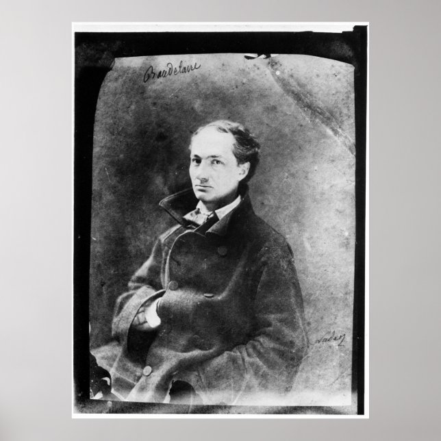 Póster Charles Baudelaire (Frente)