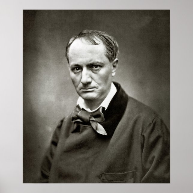Póster Charles Baudelaire (Frente)