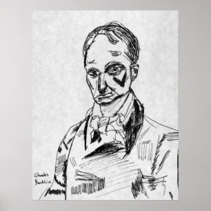 Póster Charles Baudelaire