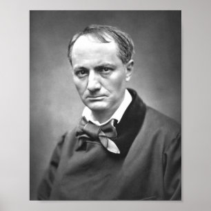 Poster Charles Baudelaire Portrait
