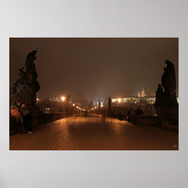 Poster Charles Bridge, Praga (Frente)