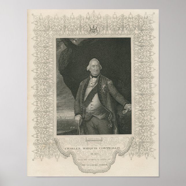 Poster Charles Cornwallis (Frente)