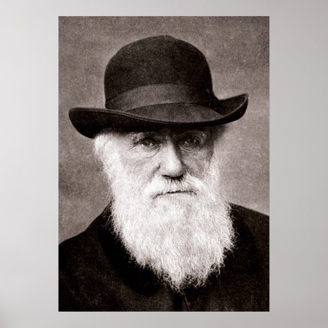 Poster Charles Darwin (Frente)