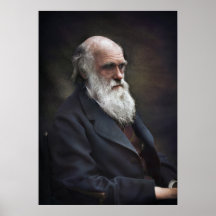 Charles Darwin 1878 Colorizado