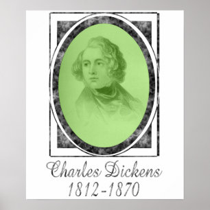 Póster Charles Dickens