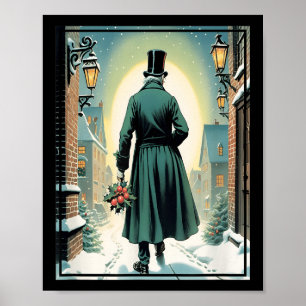 Poster Charles Ens Christmas Click Book Ebenezer Scrooge