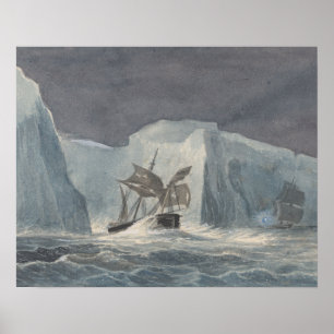 Poster Charles Hamilton Smith - A Passagem de Erebus