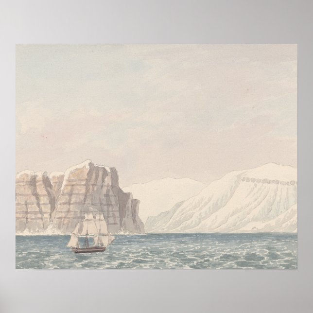 Poster Charles Hamilton Smith - Burnett Inlet, Barrow (Frente)