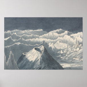 Poster Charles Hamilton Smith - Cratera lunar