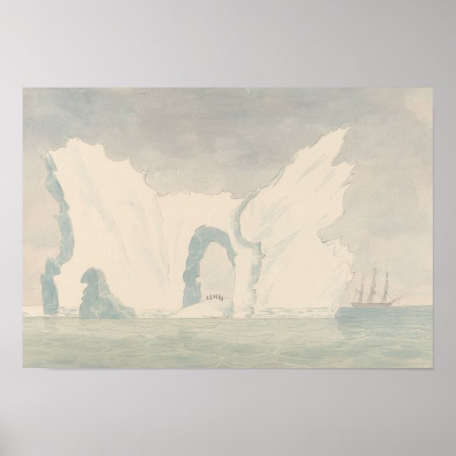 Poster Charles Hamilton Smith - Notável Iceberg (Frente)