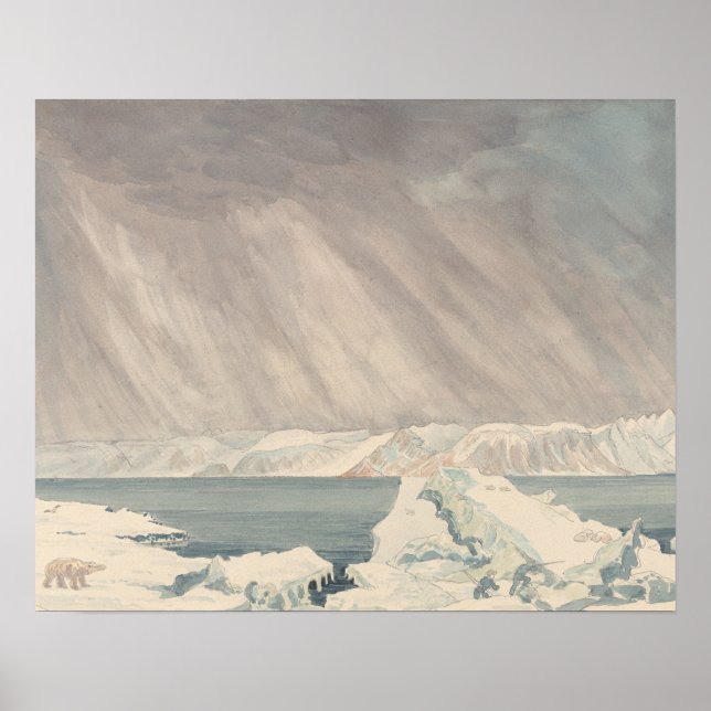 Poster Charles Hamilton Smith - Spitzbergen, Bearing (Frente)