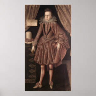 Póster Charles I as Prince of Wales, c.1612-13