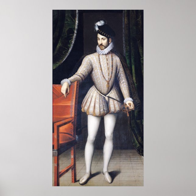 Poster Charles IX King of France (Frente)